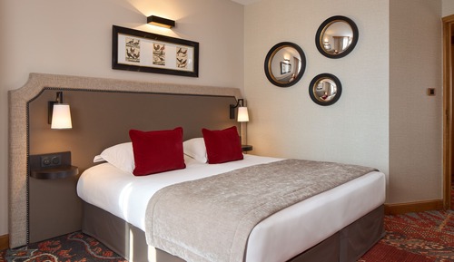 Suite, 1 cama de matrimonio con sofá cama, vistas a la ciudad