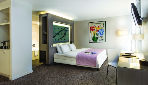 Suite junior, terraza