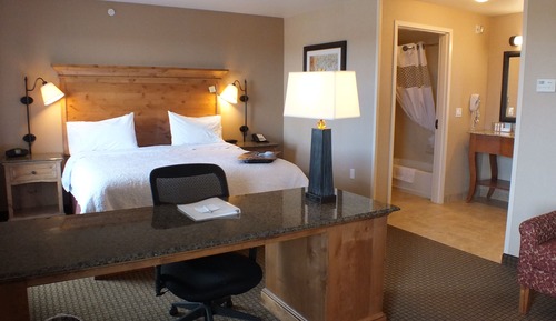 Suite estudio con matrimonial grande