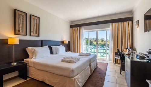 Habitación estándar con 1 cama doble o 2 individuales, vistas al jardín