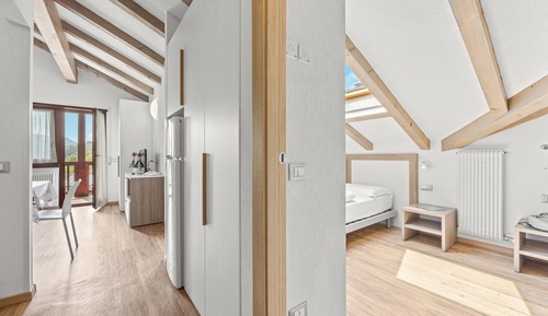 Apartamento panorámico, 2 habitaciones, balcón, vistas al valle (South, 6 people)