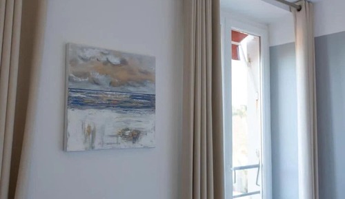 Habitación triple, vistas al jardín