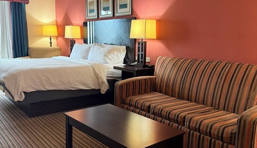 Habitación estándar, 1 cama de matrimonio grande con sofá cama