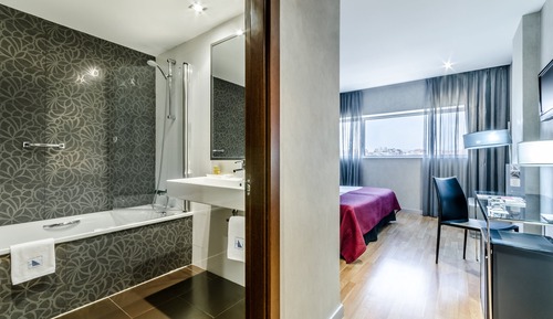 Habitación con 2 camas individuales