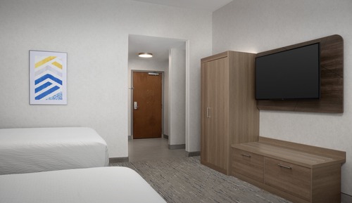 Habitación estándar, 2 camas de matrimonio, accesible para personas con discapacidad (Mobility)