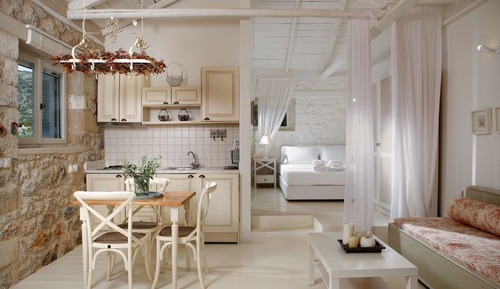 Villa superior, vistas al mar