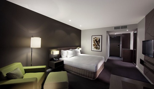 Habitación Deluxe, 1 cama de matrimonio grande, vistas a la ciudad