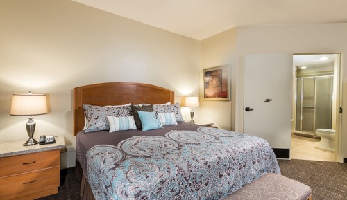 Suite de lujo, 1 cama de matrimonio grande, balcón, vistas al complejo turístico