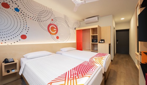 Habitación de lujo con 2 camas individuales (Luxe)