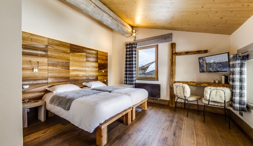 Habitación superior con 2 camas individuales
