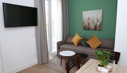 Ático, 1 habitación, terraza