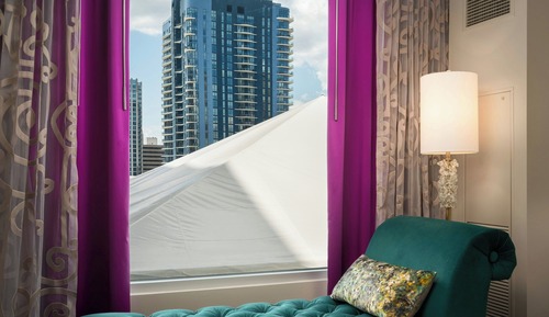 Habitación, 1 cama de matrimonio grande, no fumadores, terraza (View)