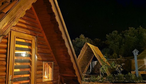 Casa económica en un árbol