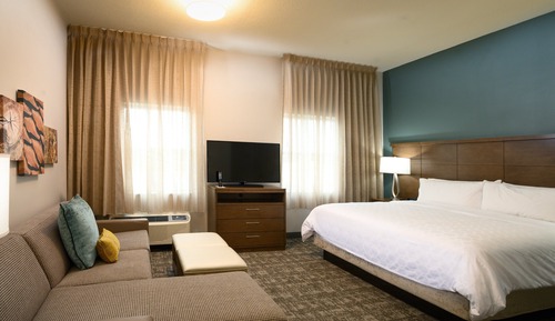 Suite estudio, 1 cama de matrimonio, cocina