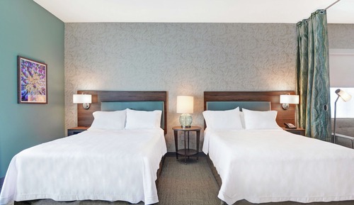 Estudio, 2 camas de matrimonio, accesible para personas con discapacidad (Hearing)