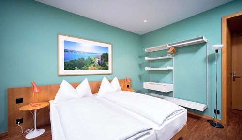 Habitación estándar, vistas parciales al lago