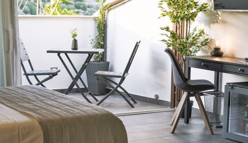 Suite junior, terraza