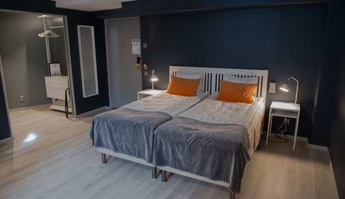 Habitación doble, accesible para personas con discapacidad, vistas al patio