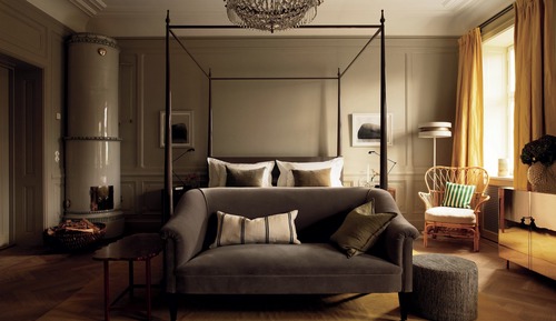 Suite, 1 cama de matrimonio grande, vistas al jardín