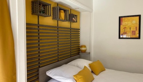 Habitación doble, terraza, vistas al mar