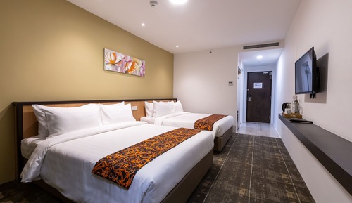 Habitación estándar, 2 camas de matrimonio