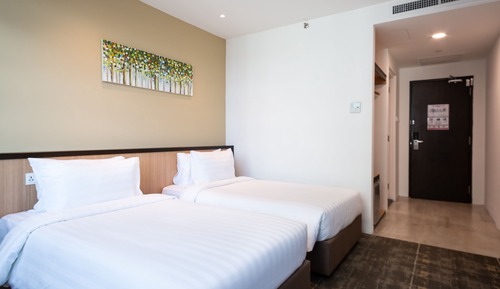 Habitación superior con 2 camas individuales