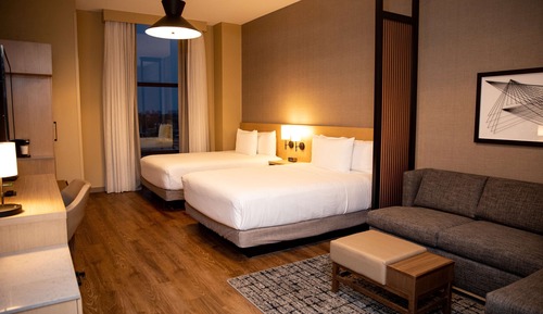 Habitación (2 Queen Beds and 1 Sofa Bed)