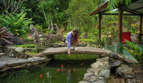 Habitación Confort, vistas al jardín