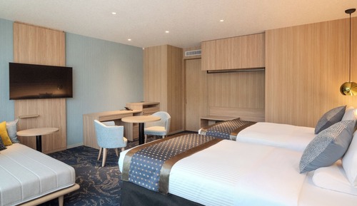 Habitación Deluxe con 2 camas individuales, no fumadores (with Shower Booth)