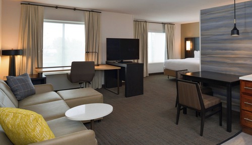 Estudio, 1 cama de matrimonio grande con sofá cama (Hearing Accessible)