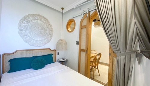 Habitación familiar con 1 cama doble o 2 individuales