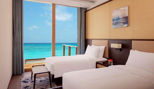 Villa, 3 habitaciones, piscina privada, sobre el agua (50% off transfers for 3nights & above)