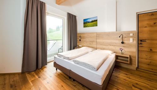 Habitación clásica doble, balcón, vistas a la montaña