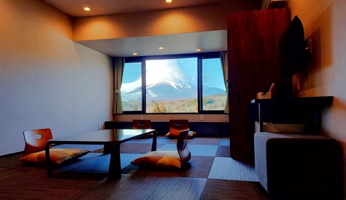 Habitación estándar, no fumadores, vistas a la montaña (Japanese Style,12 tatami with shower)