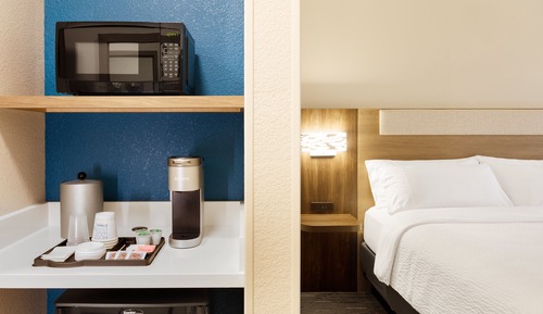 Habitación estándar, 1 cama de matrimonio grande, ducha adaptada (Mobility, Roll-In Shower)