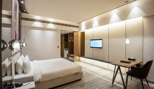 Habitación Deluxe doble, 1 cama de matrimonio grande