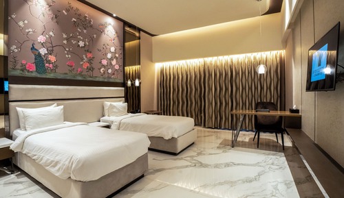 Habitación Deluxe con 2 camas individuales, 2 camas individuales