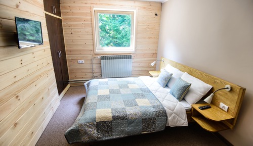 Habitación doble, baño privado