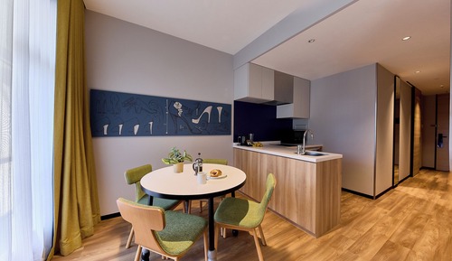 Habitación con 2 camas individuales, 1 habitación