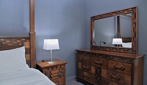 Habitación de luna de miel doble, 1 cama de matrimonio grande, baño privado