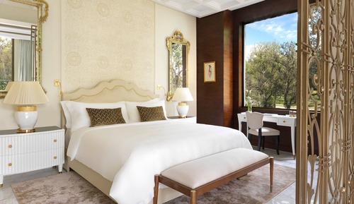 Habitación Premier, 1 cama de matrimonio grande, terraza, vistas al jardín
