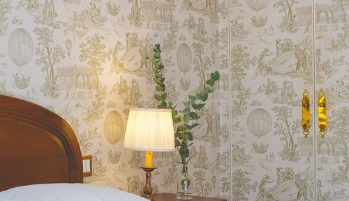 Habitación superior, vistas al jardín