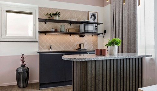 Suite ejecutiva, 1 cama de matrimonio grande, no fumadores, frigorífico (Dining Table)