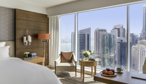 Habitación superior, 1 cama de matrimonio grande, Acceso al salón del club