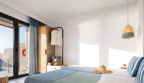 Villa estándar, vistas al mar (Twin Beds)