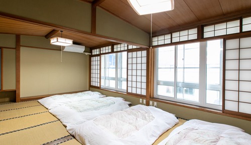 Habitación tradicional, baño compartido (Japanese Style for 8 Guests)