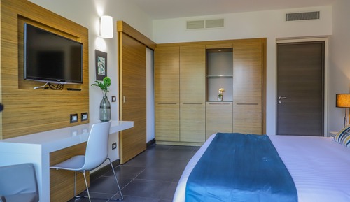 Habitación familiar, vistas al mar