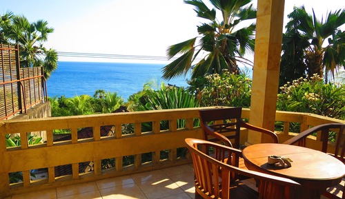 Habitación triple clásica, vistas al mar