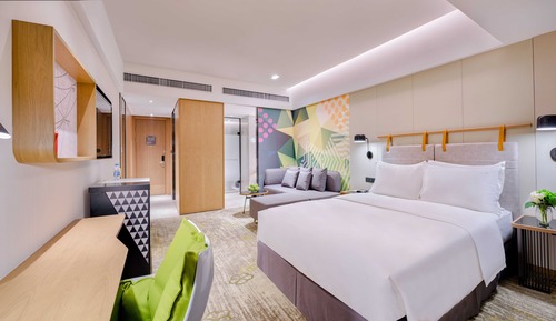 Habitación estándar, 1 cama de matrimonio grande (High Floor)