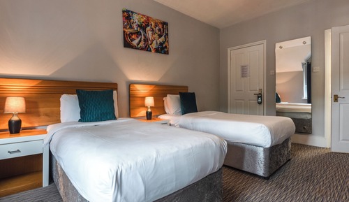 Habitación con 2 camas individuales